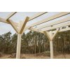 Pergola 3,4x6 m se sklonem