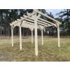 Pergola 4x6 m se sklonem