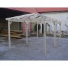 Pergola 3x6 m s valbovou strechou