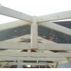 Pergola 3x6 m s valbovou strechou