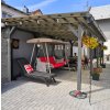 Pergola 4x9 m se sklonem