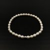 Perlový náramek bílé perly tvar rýže