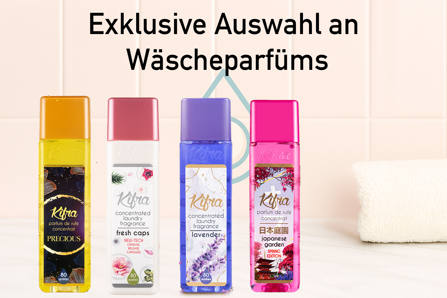 Exklusive Auswahl an Wäscheparfüms