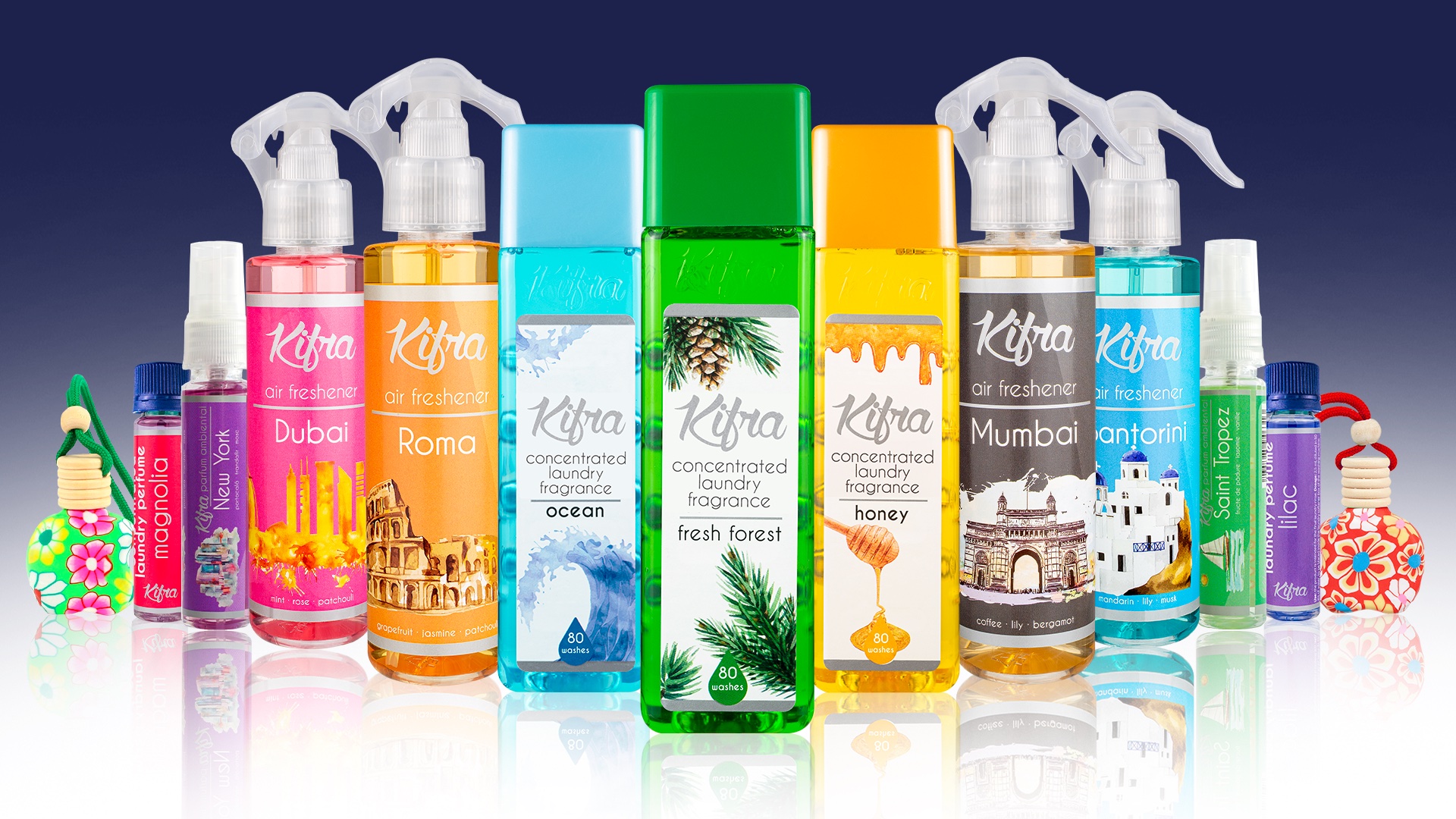 Geconcentreerde wasparfum Kifra