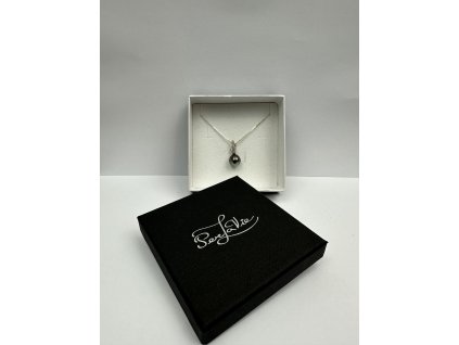 Náhrdelník vertikal zirkony