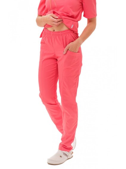 Egészségügyi nadrágok SISI SATTÉ Slim Coral