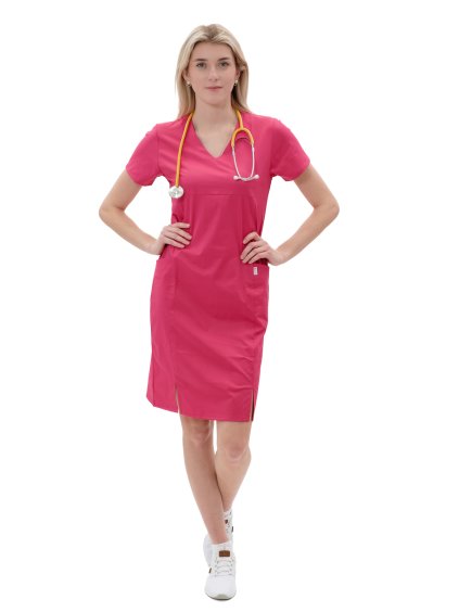 Egészségügyi ruha Ivka SATTÉ Ciklámen