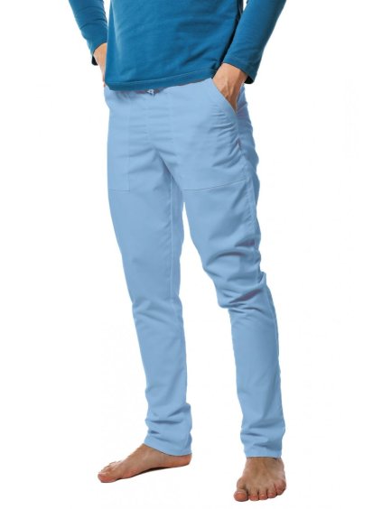 Egészségügyi nadrágok GEJZA SATTÉ Regular Halványkék