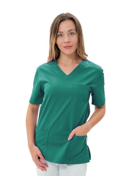 Egészségügyi ing LORA SATTÉ Sötétzöld