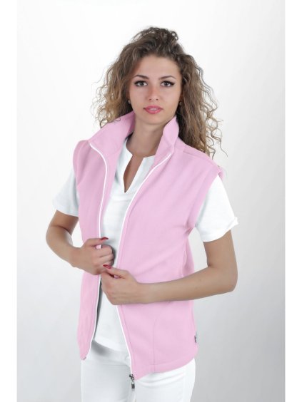 Egészségügyi mellény VERA Rózsaszín