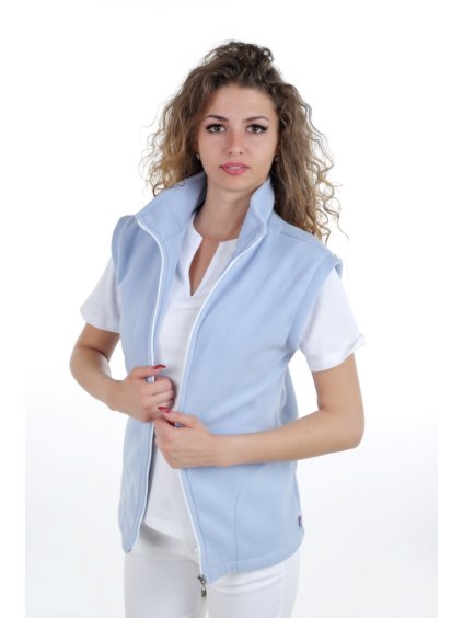 perlicka zdravotnicka vesta VERA bledomodra