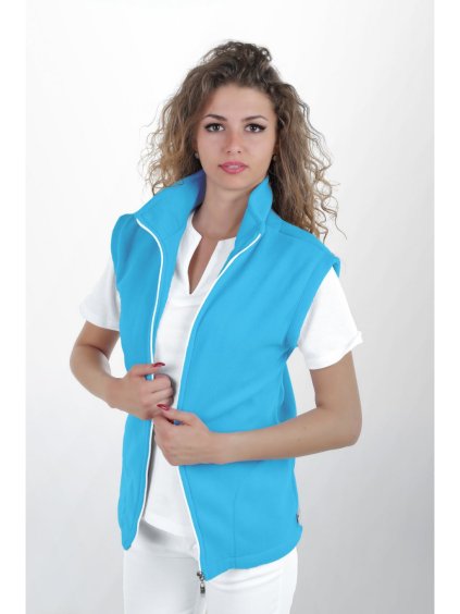 Egészségügyi mellény VERA Türkizkék