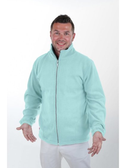 Egészségügyi pulóver MIKEŠ Pisztácia