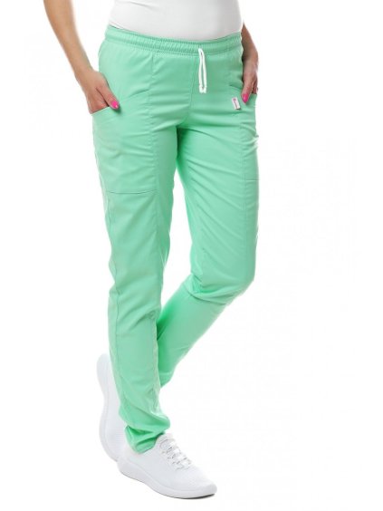 Egészségügyi nadrágok SISI SATTÉ Slim Menta