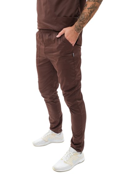 Orvosi nadrág GEJZA SATTÉ Csokoládé