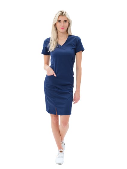 Egészségügyi ruha Ivka SATTÉ Navy kék