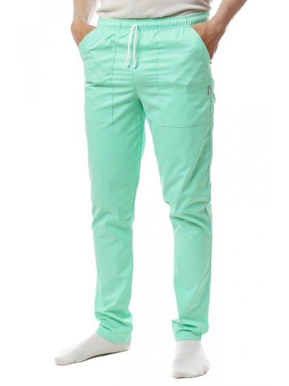 Egészségügyi nadrágok GEJZA SATTÉ Slim Menta