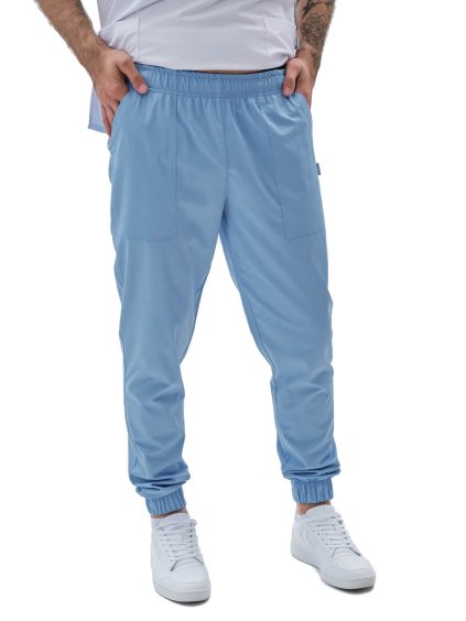 Egészségügyi nadrágok MAX SATTÉ Halványkék