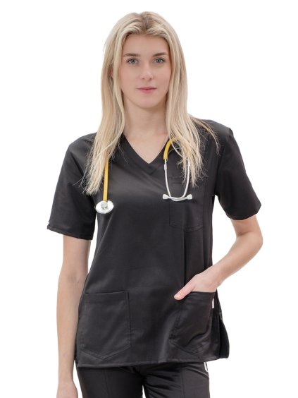 Egészségügyi ing LORA SATTÉ Fekete