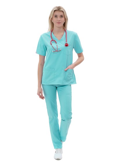 Egészségügyi szett Világos türkizkék