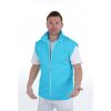 Egészségügyi mellény MILOŠ Sötét türkizkék