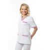 Zdravotnícka košeľa LORA 100%BA (Farba Biela, Veľkosť 48)