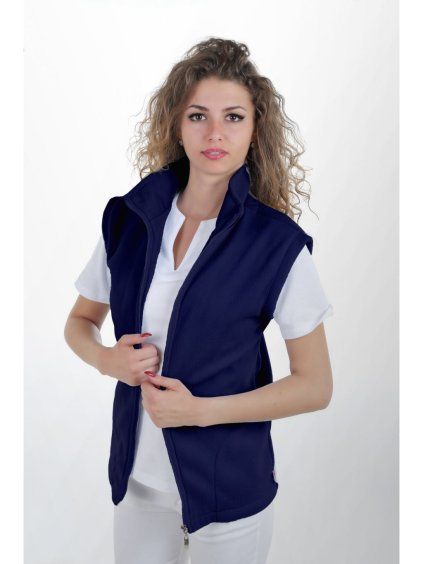 Zdravotnícka vesta VERA, tmavomodrá – Perlička®