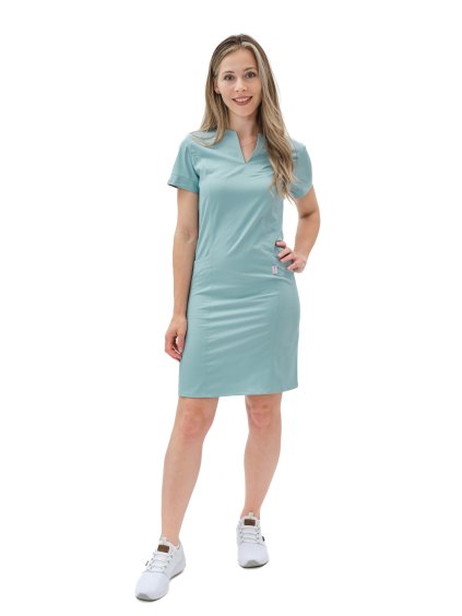 Zdravotnícke šaty Mia SATTÉ® Blank Blue