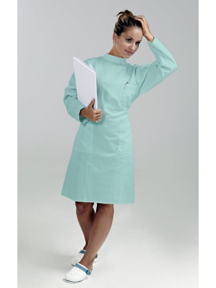 Zdravotnícky plášť Oldo satén - PERLIČKA  - Zdravotnícky plášť - Perlička –  zdravotnícke oblečenie – lekárske oblečenie – medic dress – medical-uniforms – pracovné oblečenie – oblečenie pre zdravotníkov – oblečenie pre lekárov -  oblečenie pre doktora – oblečenie pre sestričku – oblečenie pre doktorku – zdravotnícke prostredie – chirurgické oblečenie – oblečenie pre kliniku – slovenský výrobok – scrubimed – uniformshop – pracovné odevy -  modernbhp – dualbp – lubica