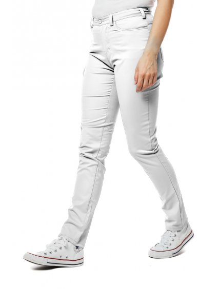 Zdravotnícke nohavice PERLA SLIM (Farba Biela, Veľkosť 34)