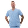 Zdravotnícka košeľa DRAHOŠ Bledomodrá
