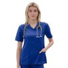 Zdravotnícka košeľa LORA SATTÉ Parížska modrá