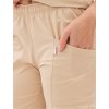 Zdravotnícke nohavice SISI SATTÉ Regulár Cappuccino