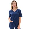 Zdravotnícka košeľa LORA SATTÉ Navy modrá