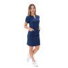 Zdravotnícke šaty MIA SATTÉ, navy modrá – Perlička®