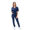 Zdravotnícke nohavice SISI SATTÉ Slim, navy modrá – Perlička®