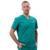 Zdravotnícka košeľa DRAHOŠ Tmavozelená