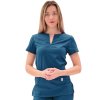 Zdravotnícka košeľa LILI SATTÉ Petrol