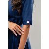 Zavinovacia blúzka IZABEL Navy modrá
