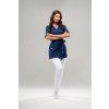 Zavinovacia blúzka IZABEL Navy modrá