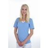 perlicka zdravotnicke tricko LADA bledomodra biela