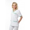Zdravotnícka košeľa LORA (Farba Biela/Parížská modrá, Veľkosť 46)
