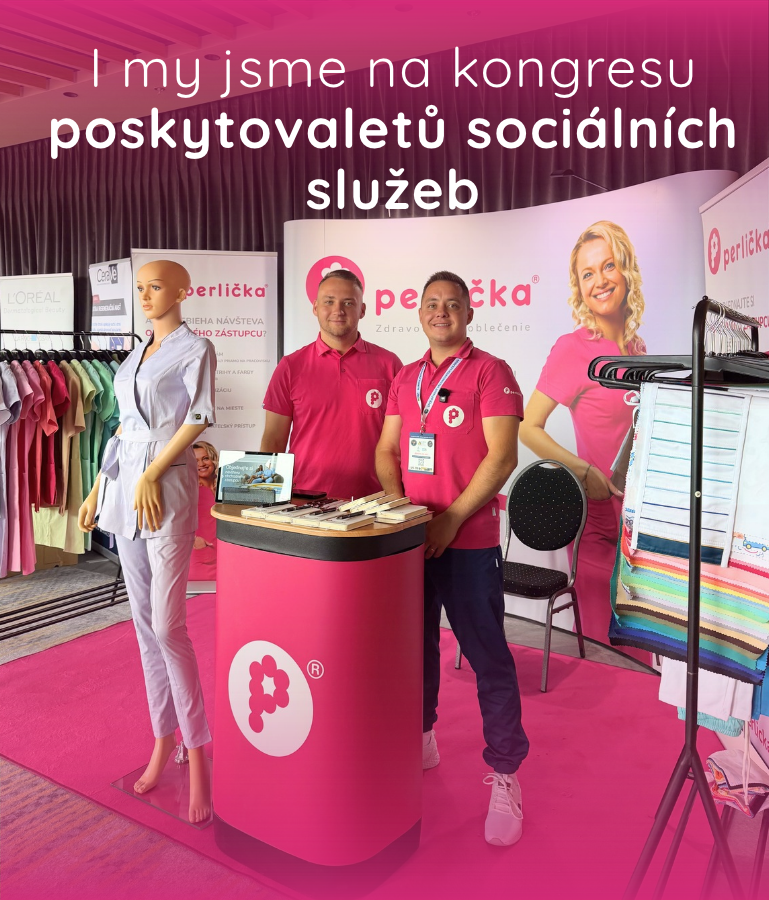 Perlička zdravotnické oblečení - letní výprodej - do 30%