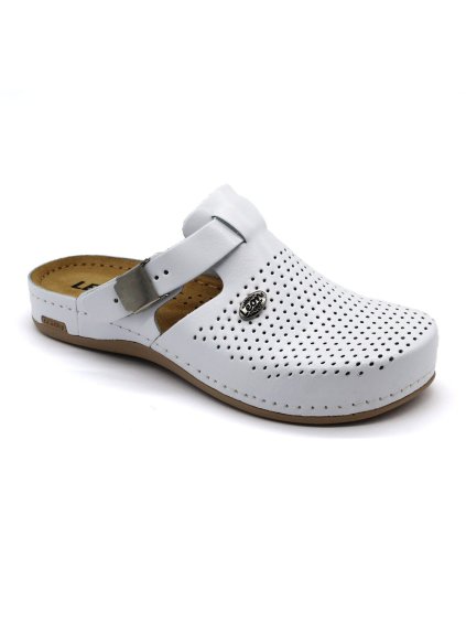 Leon 950 Dámská zdravotní celokožená obuv (Barva Bílá, Velikost 36)