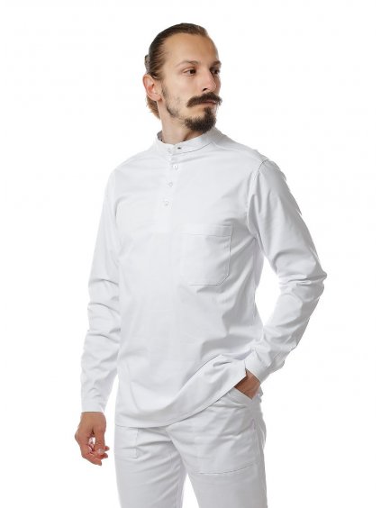 Zdravotnická košile BONO SATTÉⓇ (Barva Bílá, Velikost 42)
