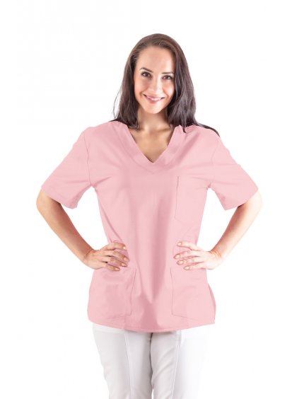 Zdravotnická košile LORA SATTÉⓇ svetlé (Barva Světlý Tyrkys, Velikost 36)