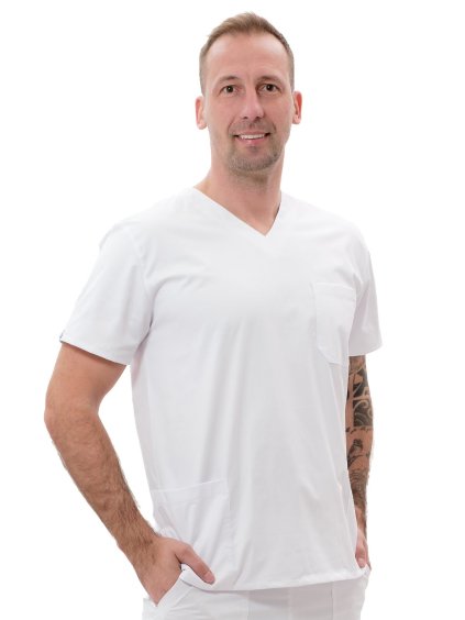 Zdravotnická košile ROLO Bílá