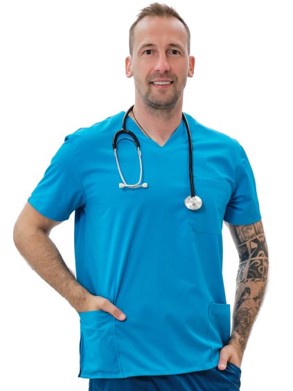 Zdravotnická košile ROLO Tmavý tyrkys