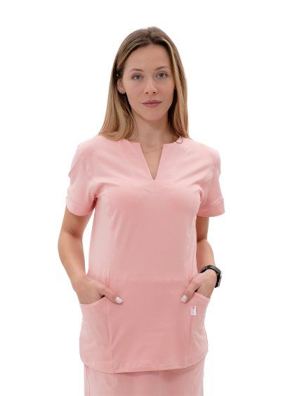 Zdravotnická košile LILI Úplet, rosepink – Perlička®