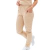 Zdravotnické kalhoty SISI SATTÉ Regular Cappuccino